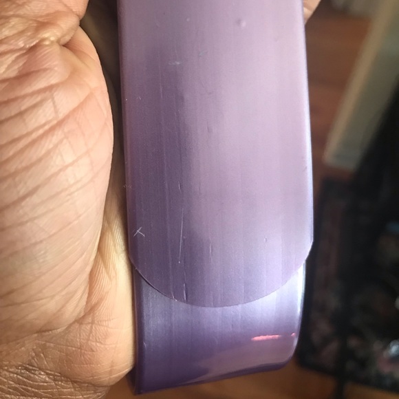 Y2K Purple Metallic belt - Picture 2 of 4